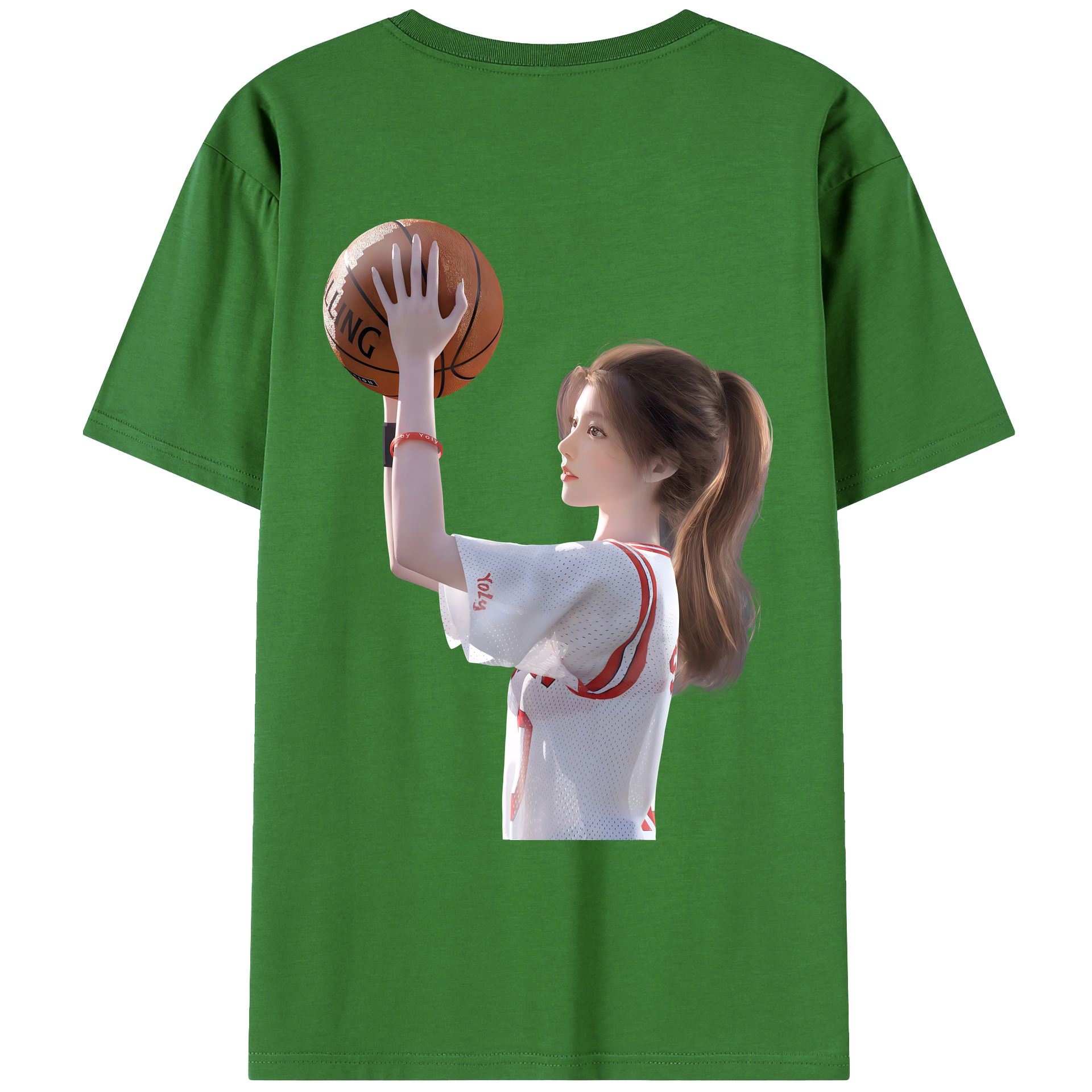 （画像用） SLAM DUNK／スラムダンク レディース半袖Tシャツ(バックプリント)